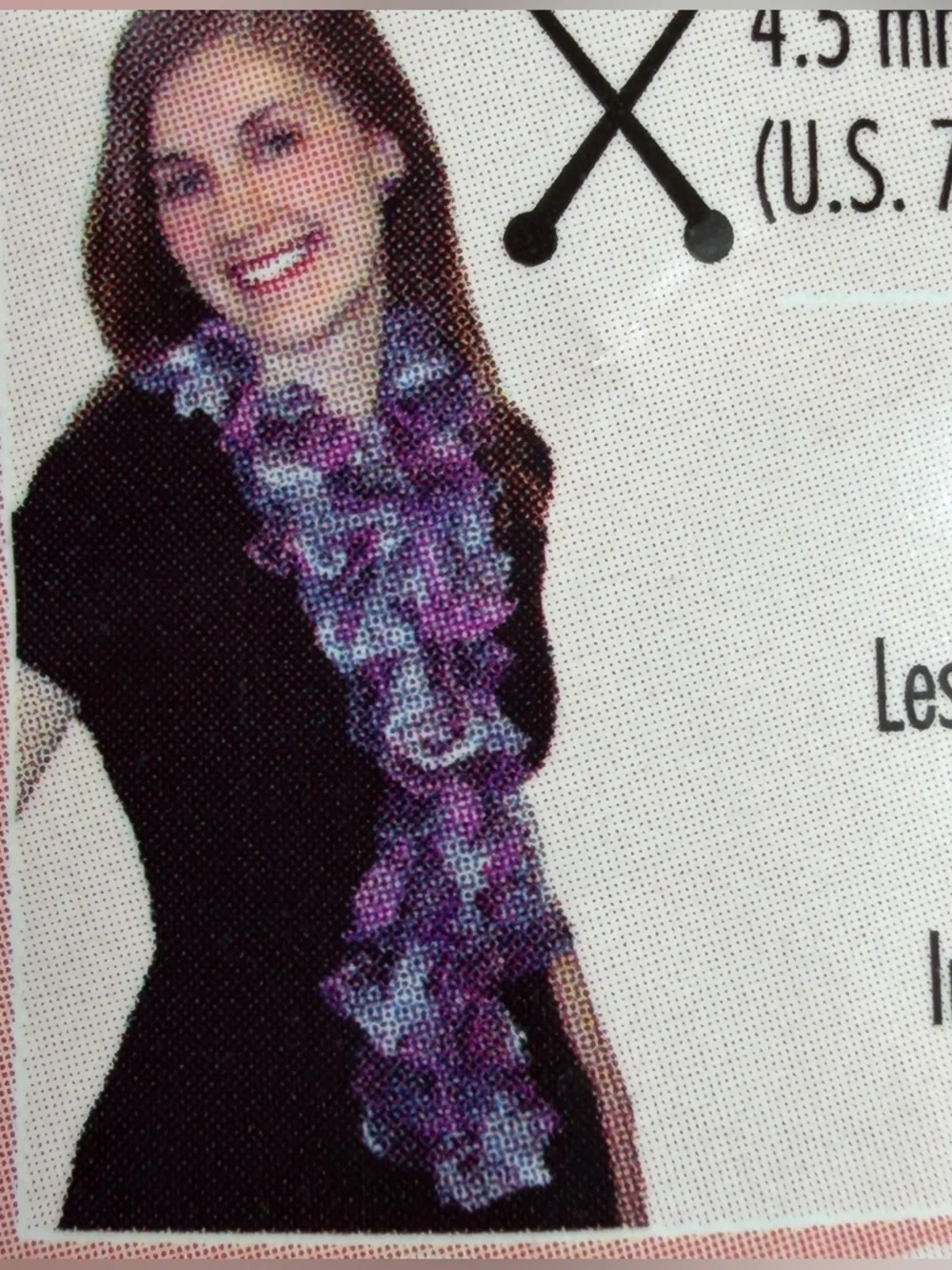 Patons Pirouette Yarn Lot 3 Ruffle Scarf Yarn Sequin Makes 3 Scarves - Picture 3 of 7
